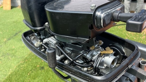 アルミボート 12フィート スズキ DT4 船外機 ドーリー付き 浸水なし