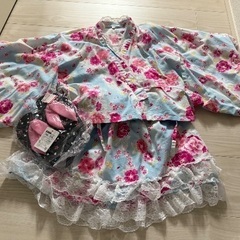 上下セパレート浴衣　120センチ