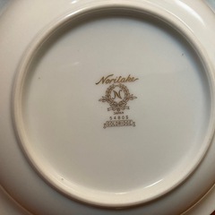 ノリタケ　金縁皿の画像