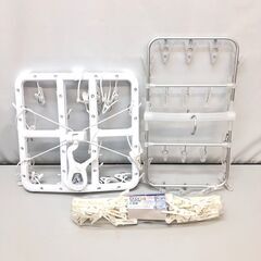 stp-3193　折りたたみ式洗濯ハンガー　3点セット　角ハンガ...