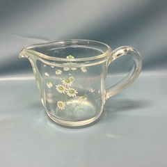2505-14 ガラス製計量カップ　花柄