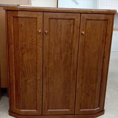 ★ジモティ割あり★TJ11702  シューズボックス ブラウン ...