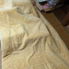 冬用毛布　厚めの画像
