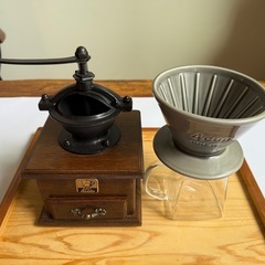 手挽きカフェタイムセットの画像