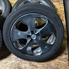18インチ 7.5JJ マルチ メッキホイール 4本セットの画像