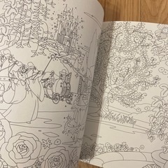 旅するディズニー塗り絵の画像