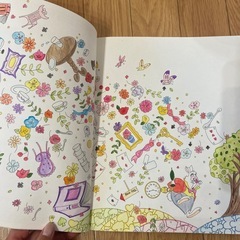 旅するディズニー塗り絵の画像