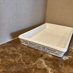 　お値下げしました　インテリア用角皿の画像