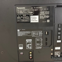 Panasonic 43型　液晶テレビ
の画像