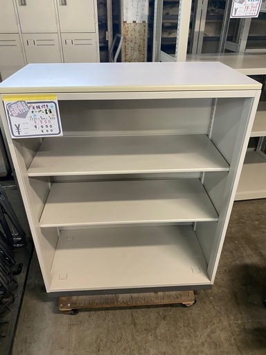 天板付きオープン書庫