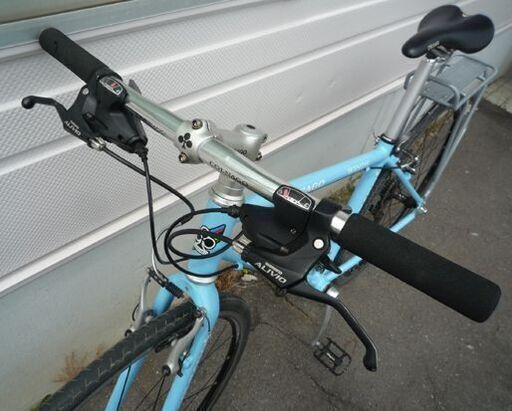 COLNAGO クロスバイク Windy スカイブルー 3×8段変速 420mm 700×26C カギ付き コルナゴ 自転車 通勤 通学 苫小牧西店