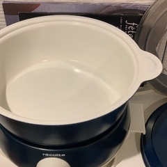 recolte ポットデュオフェット　ネイビーの画像