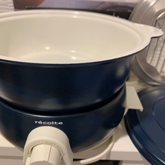 recolte ポットデュオフェット　ネイビー
