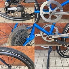 FUJI  HELION フジ ヘリオンカスタム ミニベロ 小径車 街乗りの画像