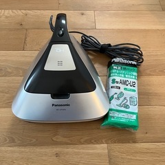 Panasonic 布団掃除機　MD-DF500G-S 紙パック式　　紙パック７枚付き