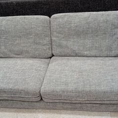 ★ジモティ割あり★TJ11706  2人掛けソファー グレー系 ...