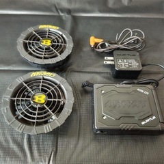 [バートル] 黒ファン+22Vバッテリーセット AC08+AC0...