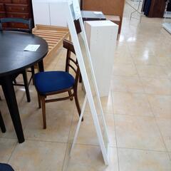 ★ジモティ割あり★  姿見 ホワイト H119×D32×W23 クリーニング済み OJ9401の画像