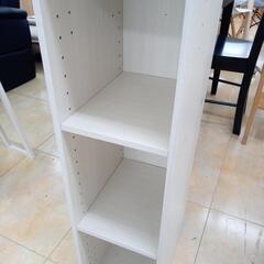 ★ジモティ割あり★  カラーボックス ホワイト H88×D30×W22.5 クリーニング済み OJ9403の画像