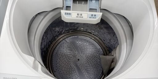 ★ジモティ割あり★TJ11707 SHARP 洗濯機 8kg 20年製 動作確認／クリーニング済み