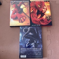 DVDスパイダーマン1.2.3セット