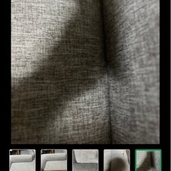 定価10万引越のため不要ソファー2〜3人用の画像