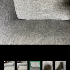 定価10万引越のため不要ソファー2〜3人用の画像