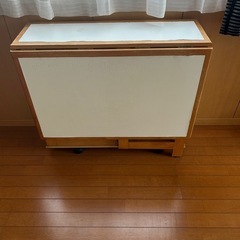 木製 折りたたみダイニング テーブル