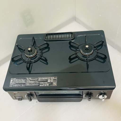 Paloma パロマ 都市ガス用 ガスコンロ IC-S37BM-2L 2023年製/MPJ054-27