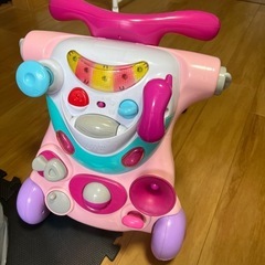 ウォーカー＆ライドオン ピンク トイザらス限定