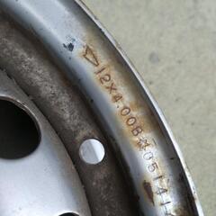 ダイハツ　12インチホイール4本セットの画像