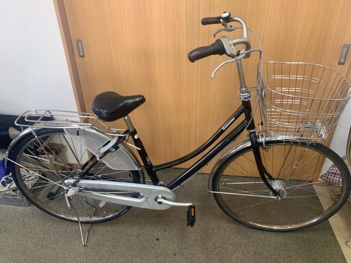 中古自転車シルバー27インチ整備済み自転車店