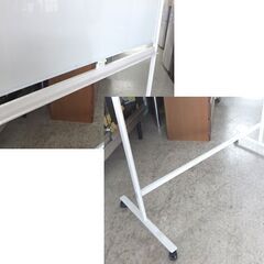 ホワイトボード 幅120×高さ90cm キャスター付き 両面タイプ オフィス 店舗 事務所 ☆ 札幌市 北区 屯田 の画像