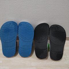 【22.0cm】マイクラ サンダル2足の画像