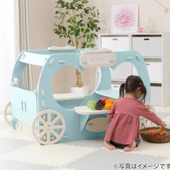 ニトリ ふわふわ馬車 遊具の画像