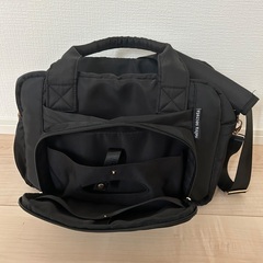 【selva secreta】Bucket tote bag(black)　マザーズバッグの画像