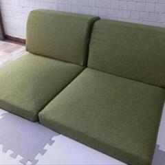 倒せるソファー💚💚25日までなら２つで💴5000