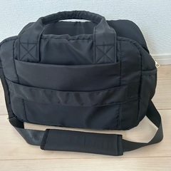 【selva secreta】Bucket tote bag(black)　マザーズバッグの画像