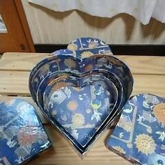 ﾊｰﾄの3段小箱の画像