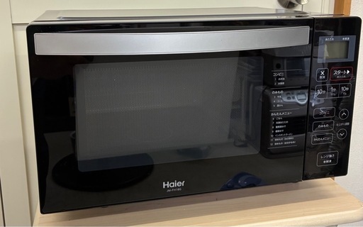 美品 Haier 電子レンジ JM-FH18G