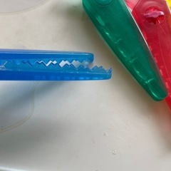 子供向け安全はさみとカッターセット5種 ピンキングはさみの画像