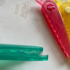 子供向け安全はさみとカッターセット5種 ピンキングはさみの画像
