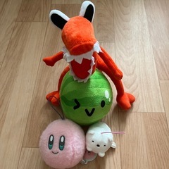 ぬいぐるみ4体セット！星のカービィ　すみっコぐらし　オレンジ含む