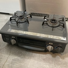 【ジモティー割】リンナイ 2018年製 2口ガスコンロ 都市ガス...
