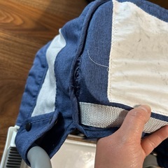 持ち運びに便利！チャイルドチェアの画像