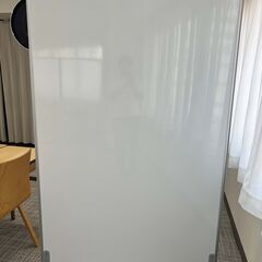 ホワイトボードパーテーション 両面 マーカー付き マグネット対応...