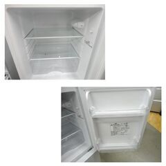 現状特価品 西岡店 2ドア冷蔵庫 106L 2022年製 ニトリ NTR-106WH