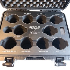 DZOfilm VESPID prime ハード レンズケース 10本用 中古 PLマウント シネレンズの画像