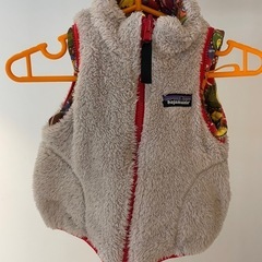 【子供服】サイズ80ダウンベストリバーシブルタイプ