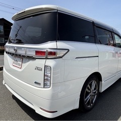 日産　エルグランド　ﾊｲｳｪｽﾀｰｱｰﾊﾞﾝｸﾛﾑ｟白｠の画像
